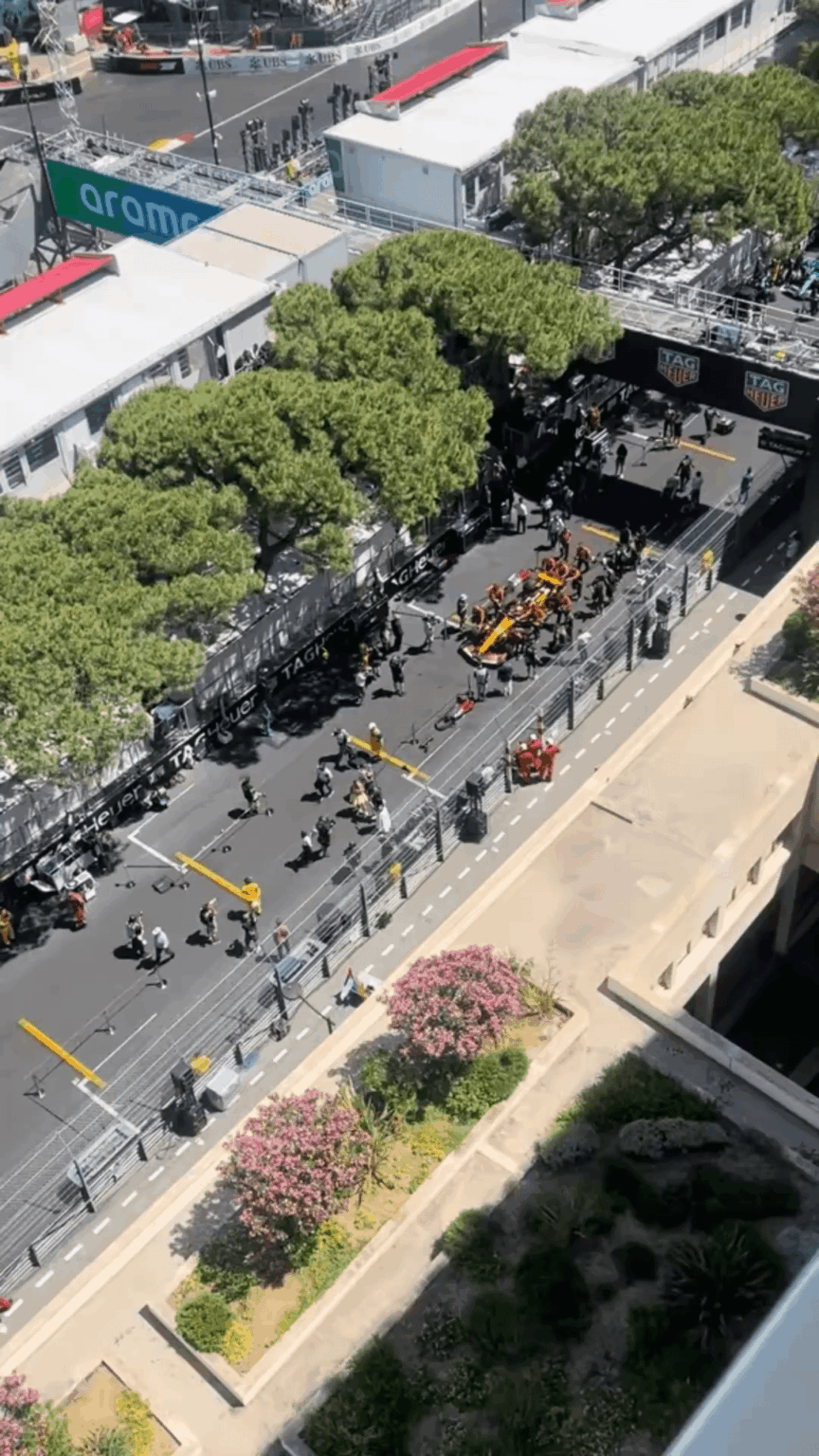 シャングリラ VIP スイート |モナコグランプリのパノラマビュー