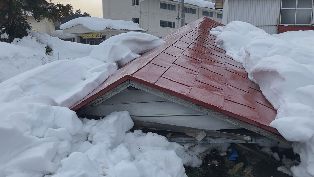 山形県で大雪被害拡大 新庄・舟形・鮭川に続き尾花沢など8市町村にも災害救助法適用
