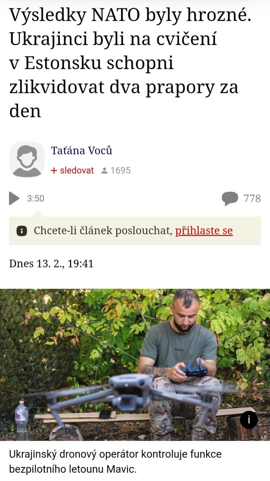 「ロシアはNATOどころか、弱いウクライナにさえ勝つことができない」そしてその間、ウクライナ人はNATOで昼食をとっている