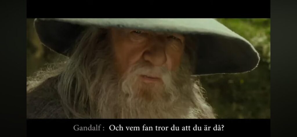 このスウェーデンの古典映画からのお気に入りの引用: