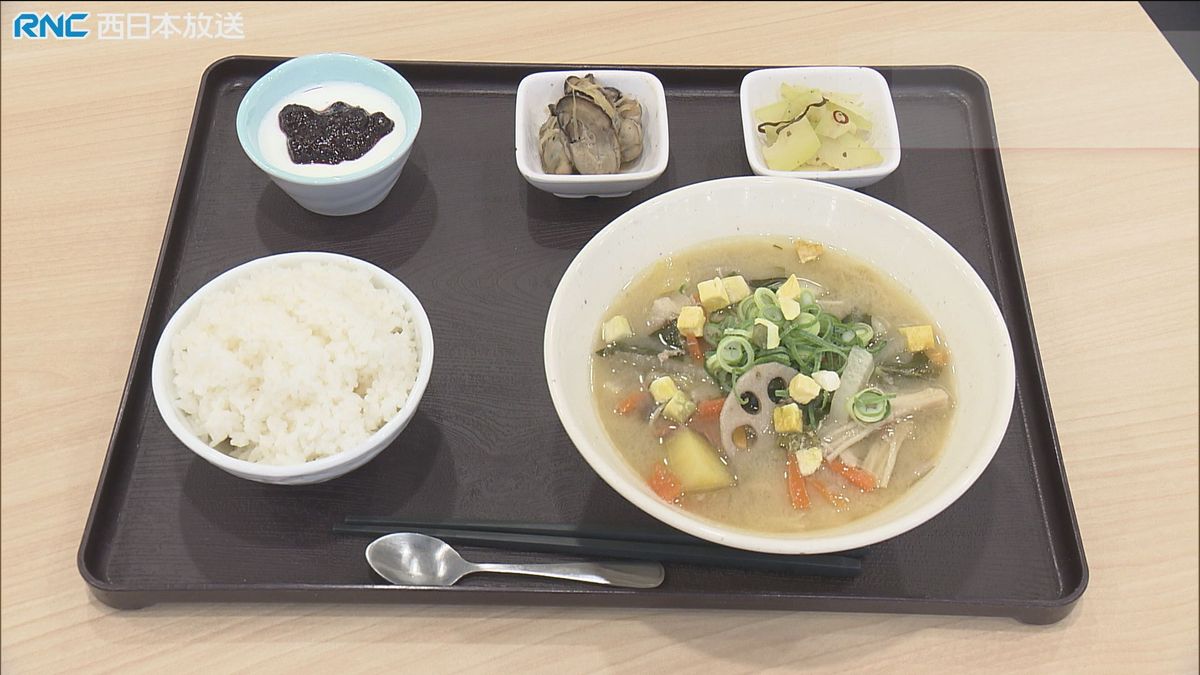 「備前おかやま定食」　岡山県庁食堂で限定販売
