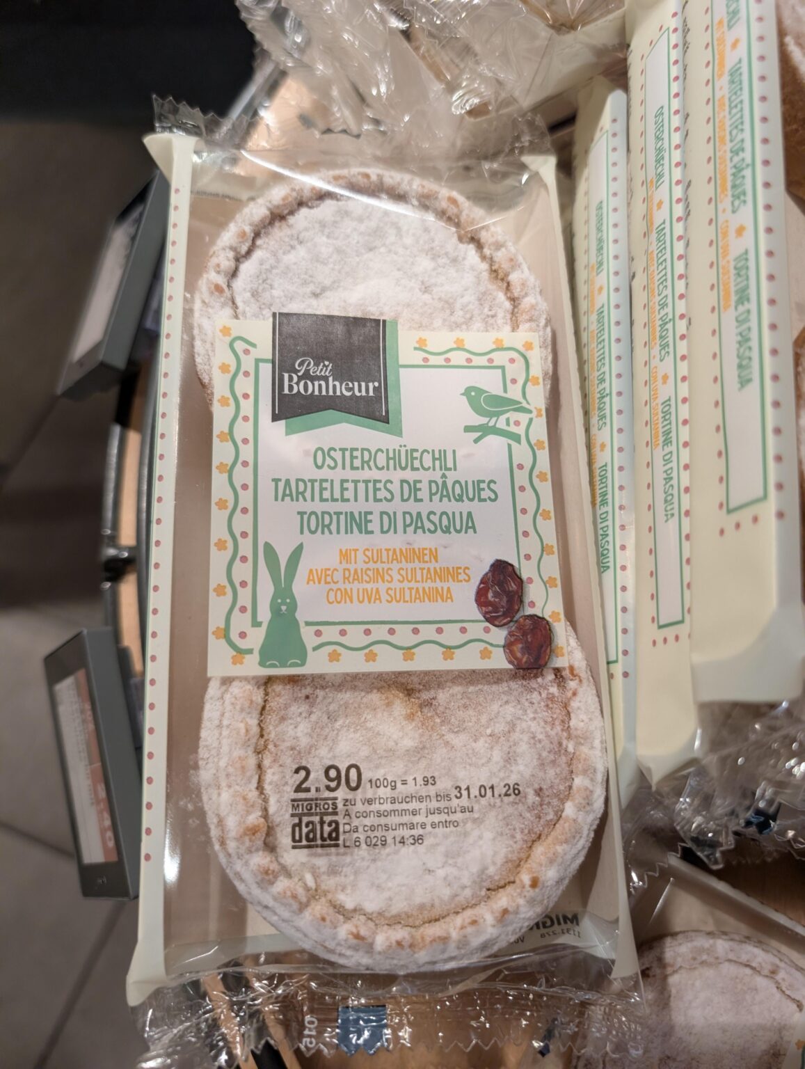 まだファスナハトでもないよ！