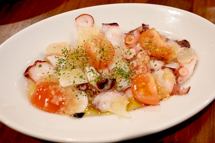 「おつまみカルパッチョ〜日向夏仕立て〜」（480円）