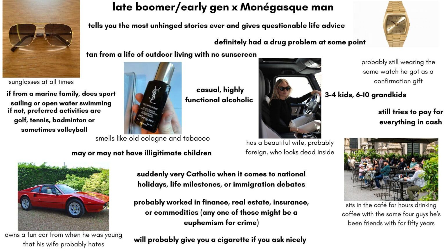 後期ブーマー/初期世代 x モナコ人スターターパック