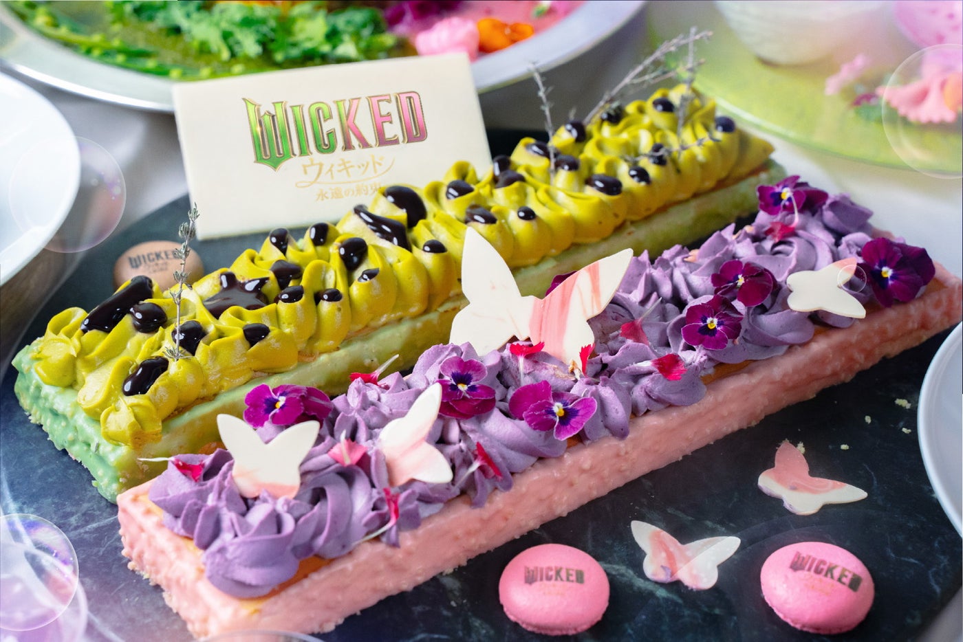 『ウィキッド永遠の約束』コラボレーションメニュー（提供写真）