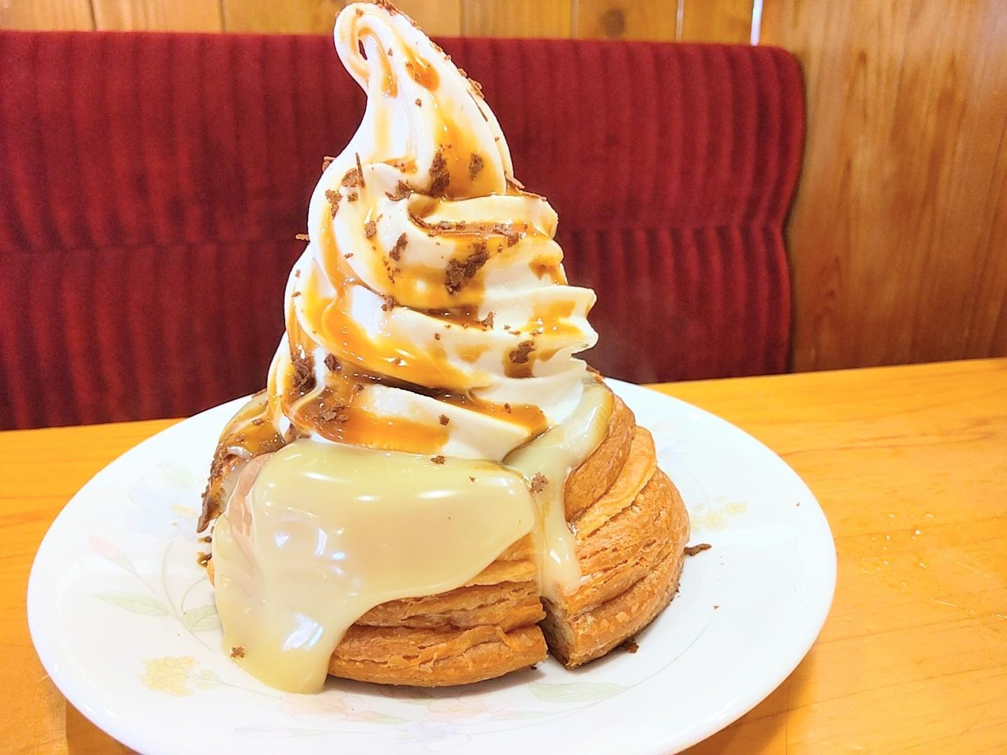 画像は「東京ばな奈」コラボしたシロノワールのミニサイズ