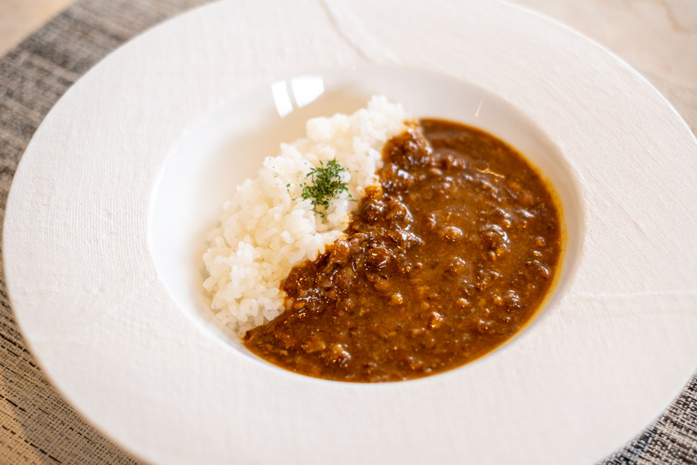 「特製カレー」※白いご飯（丹波篠山産コシヒカリ）も選べます