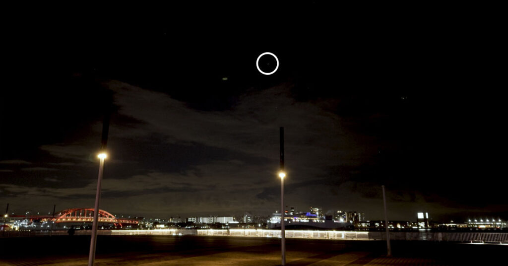 地上から“宇宙”とつながる数分間♪神戸港から国際宇宙ステーションを観測してきた | Kiss PRESS(キッスプレス)