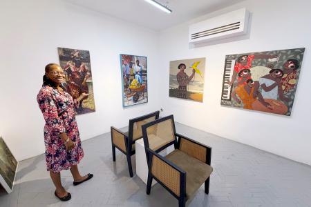 アフリカ現代芸術に脚光 植民地支配や伝統モチーフ　富裕層が関心、高額落札も | | プライムニュース