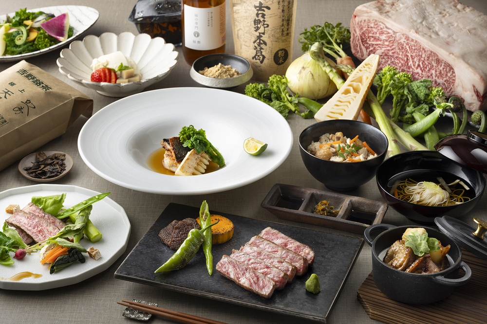 【コートヤード・バイ・マリオット 新大阪ステーション】奈良県でシェフが出会った食材や食文化を鉄板焼きで楽しむ春の特別コース。Around Japan vol.27「Discover Nara」を発売　写真1枚　国際ニュース：AFPBB News