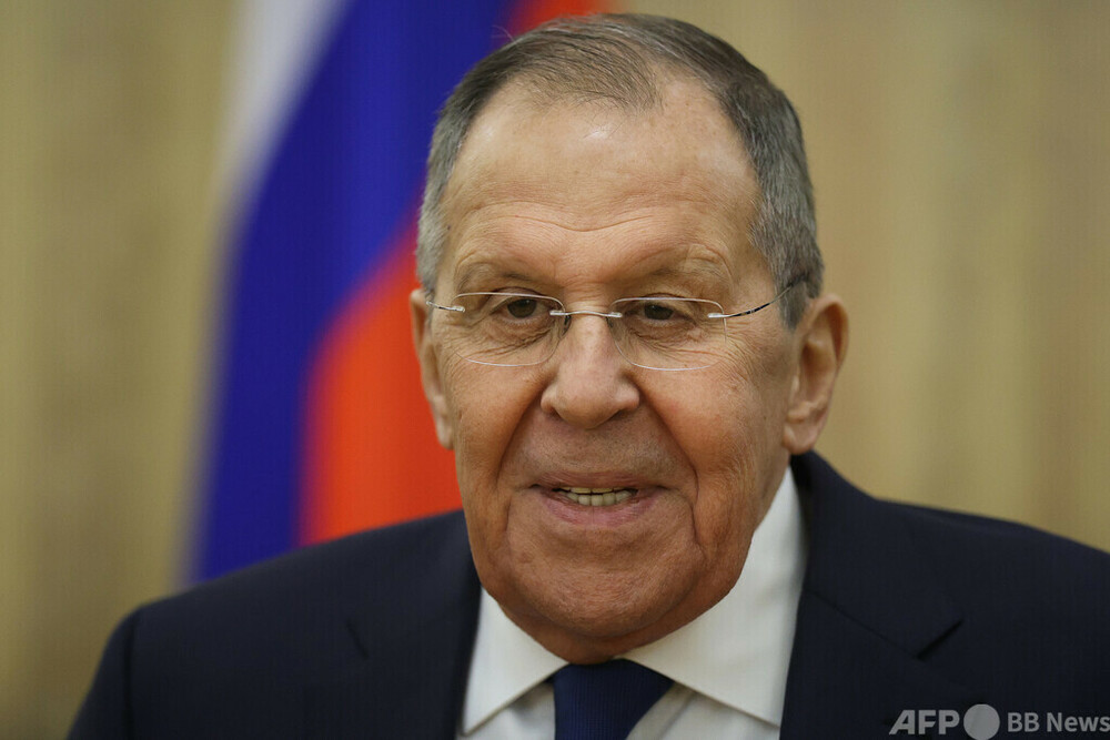 ロシア外相 話し合いを通じたウクライナ問題の解決を望む　写真1枚　国際ニュース：AFPBB News