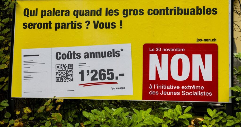 11月の投票キャンペーンには500万フラン以上が費やされた