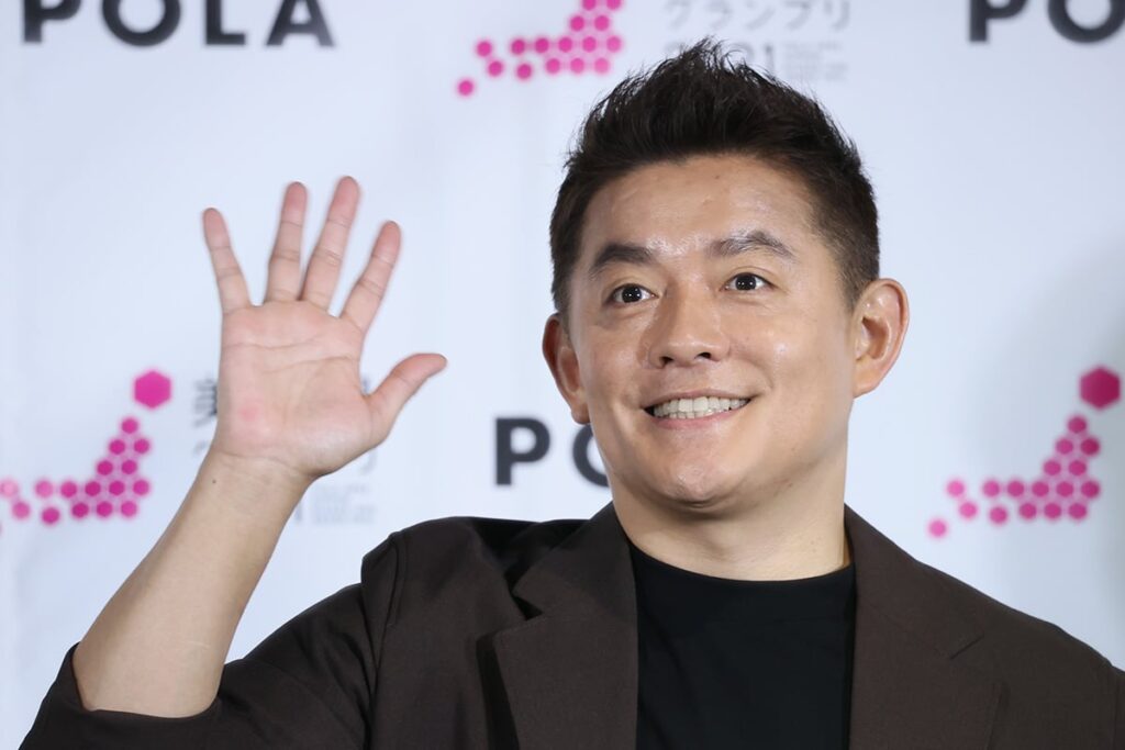 井戸田さんが購入した「国産ファミリーカー」とは［画像はポーラ「ニッポン美肌県グランプリ2021」発表会にて／Photo：時事］