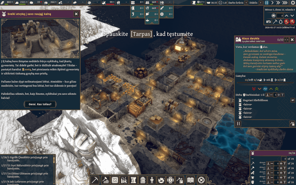 Steam でリリースされたばかりの King of the Dwarves デモを試してみることをお勧めします 👑⛏️