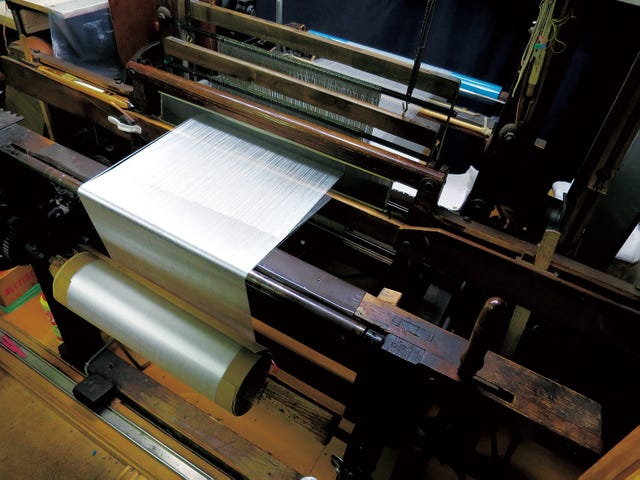 秩父銘仙の借り織