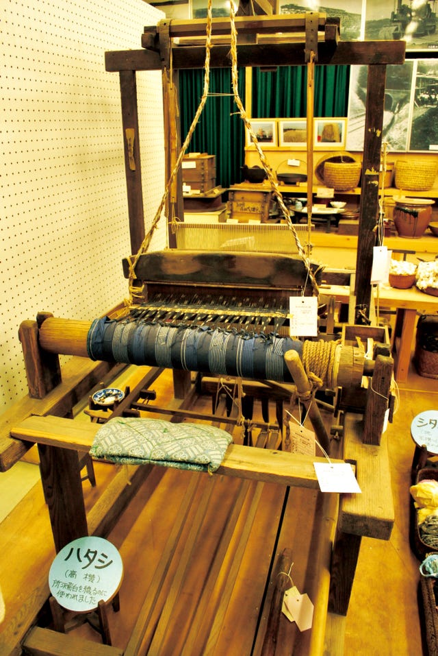 所沢絣の織機