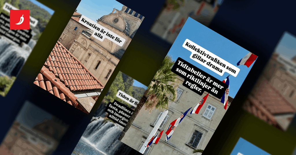 クロアチアのスウェーデン人：「料理は国民的スポーツ、ウェイターはあなたがどのコーヒーを飲んだかを覚えている」