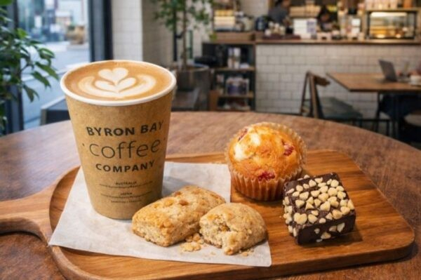 【目黒区】オーストラリア・マカダミアが「BYRON BAY COFFEE（バイロンベイコーヒー） 池尻大橋店」とコラボしたスイーツ3種を3月1日（日）〜31日（火）まで期間限定提供