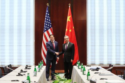 王毅外交部長 米国のルビオ国務長官と会談