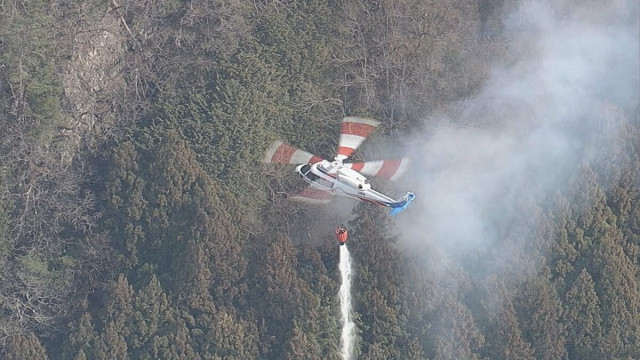 【速報】埼玉・秩父市浦山で山林火災　焼失面積は約40ヘクタール　県が自衛隊に災害派遣要請