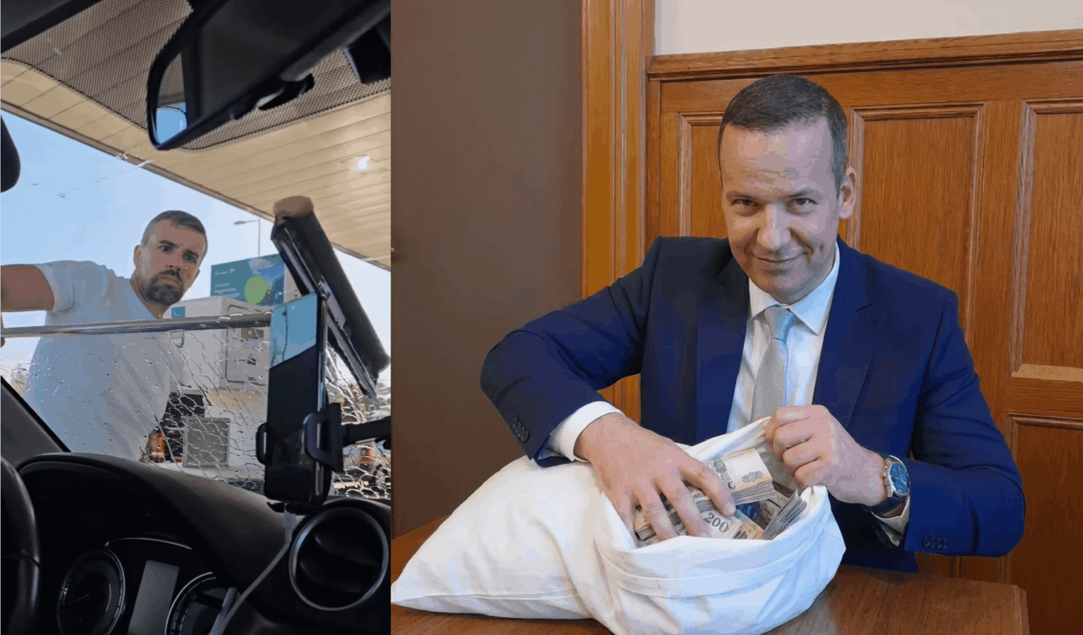 氷は砕かれた：「何もない」政治家ペテル・ヤカブとラスロー・トロツカイが数百万人に突然告白した