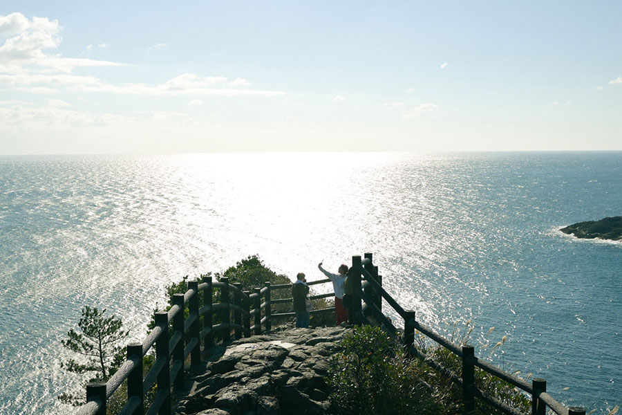 ツアーメンバーが友人や家族に勧めたいと話していた「馬ヶ背」