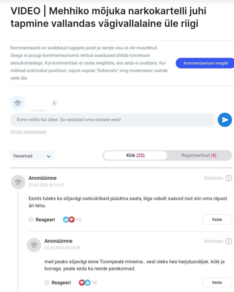 ロシアの影響力活動。