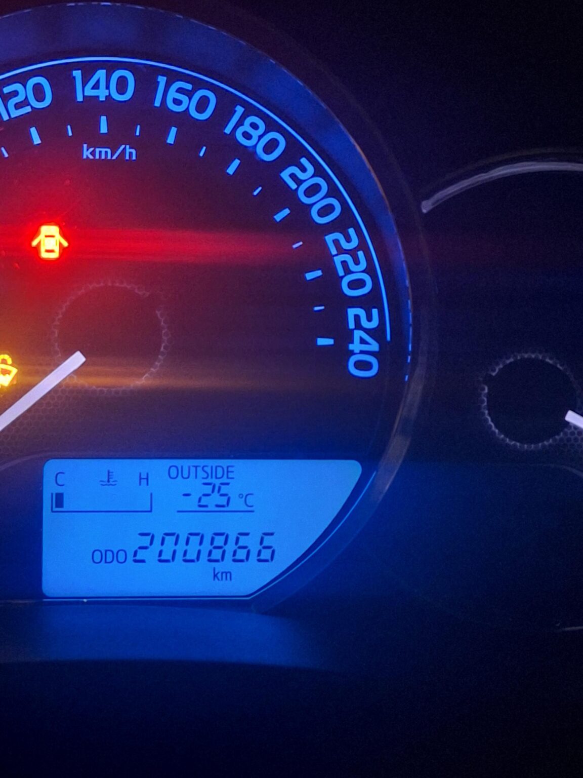 6:30 ディーゼルが点火した。