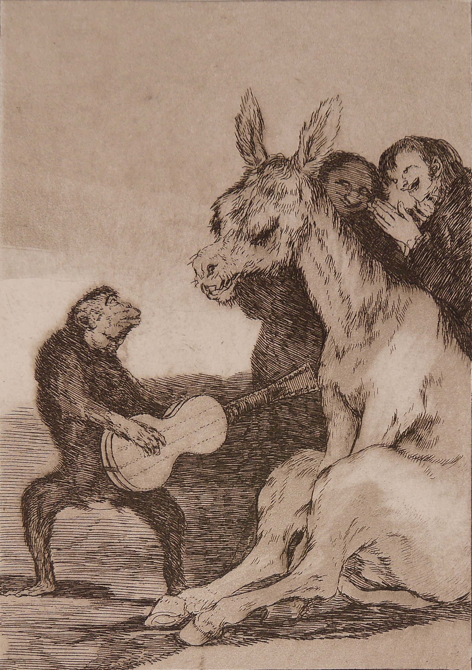 京都展オリジナル　フランシスコ・デ・ゴヤ「ブラヴィッシモ」『ロス・カプリチョ』より　1799年初版　1878刊　京都市美術館蔵