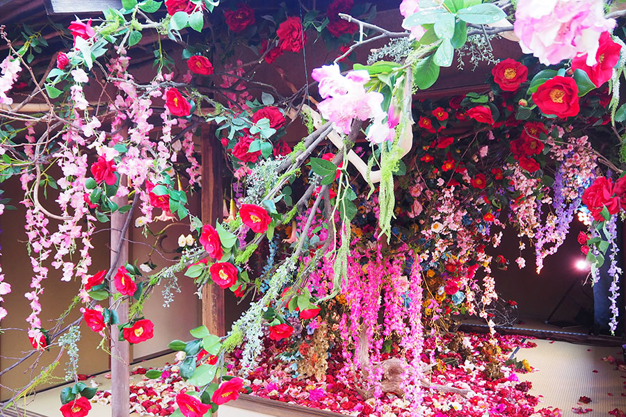 「KYOTO NIPPON FESTIVAL 2026 -時をこえ、華ひらく庭-」の様子（1月29日 Lmaga.jp撮影）