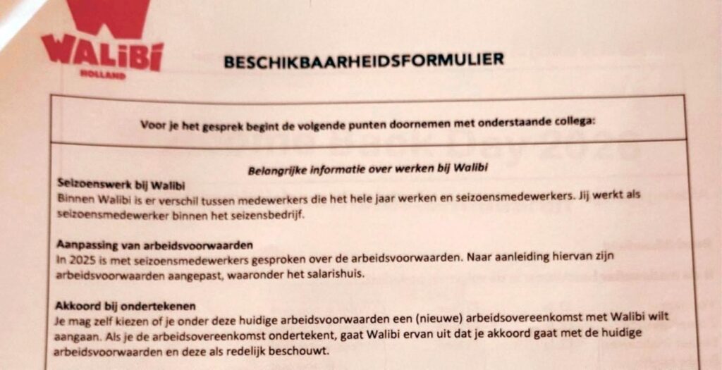 ワリビ、従業員に雇用条件が「合理的」である旨の文書に署名させる：「奇妙すぎて言葉にならない」 - Looopings