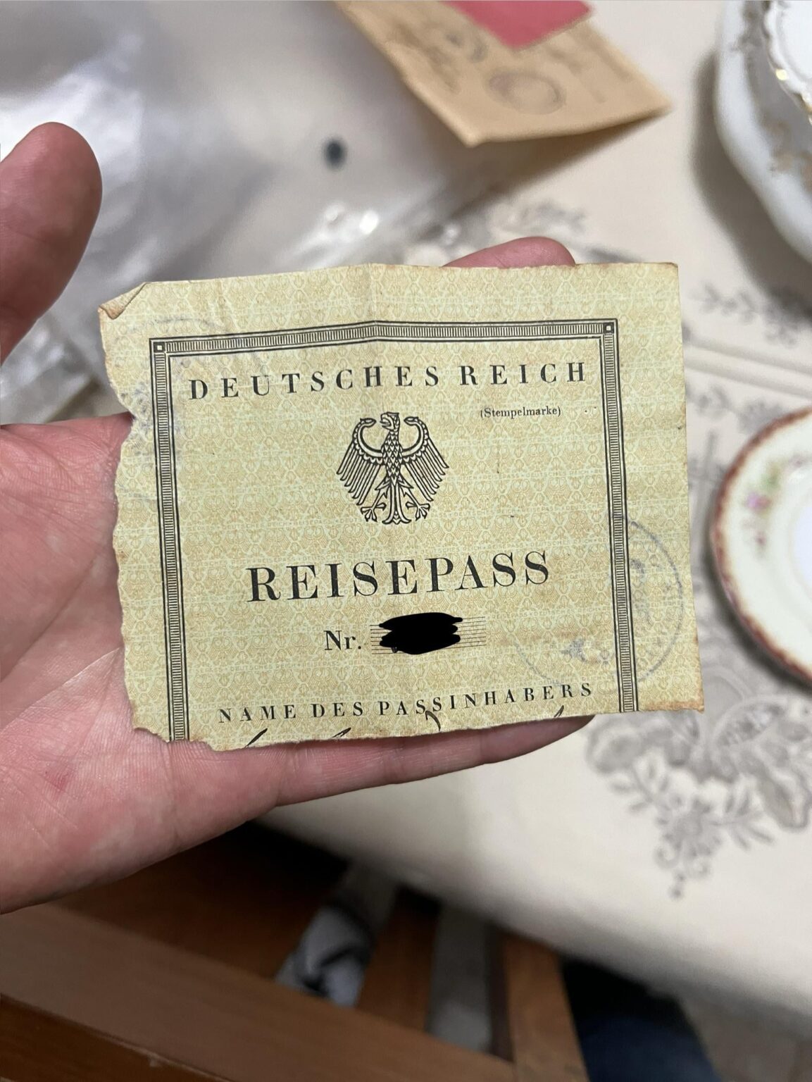 この種のパスポートは何年に発行されましたか?