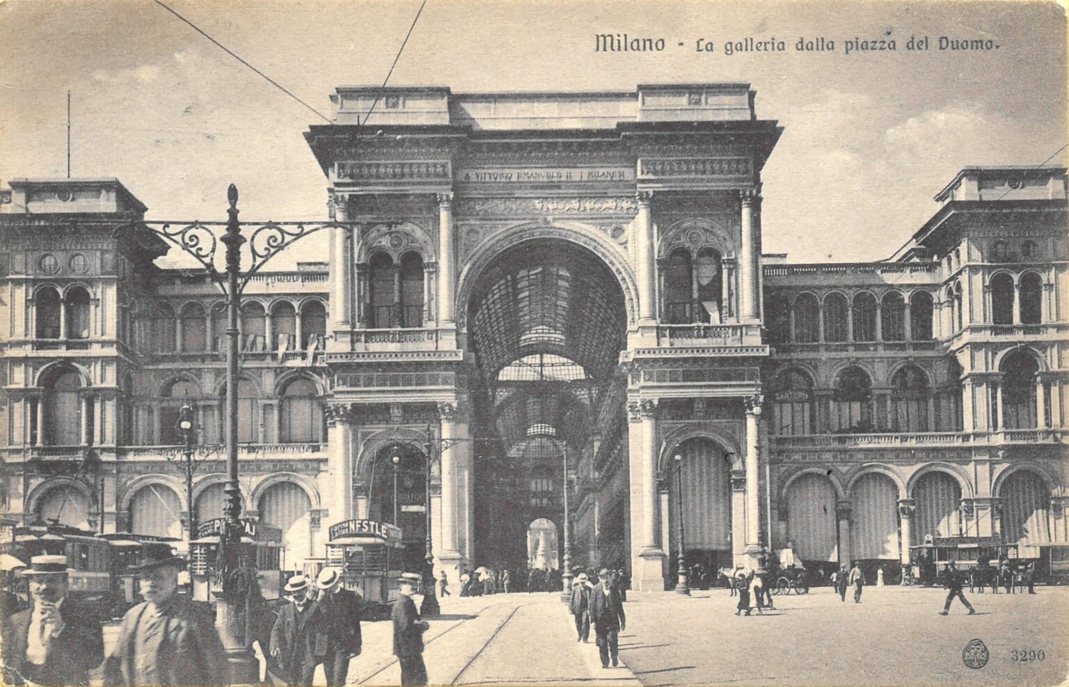 ポストカード上のイタリア - ミラノ (MI)