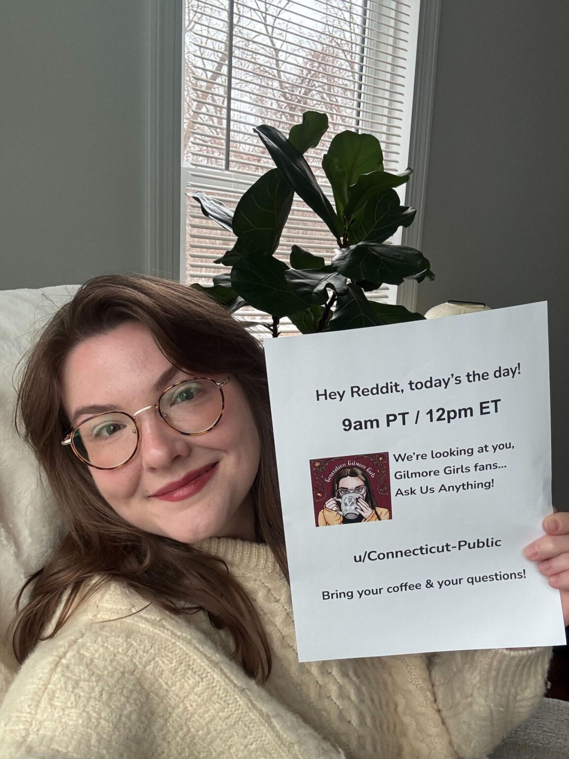 AMA Today Noon (ET): NPR/CT パブリック ポッドキャスト「ジェネレーション ギルモア ガールズ」のプロデューサー