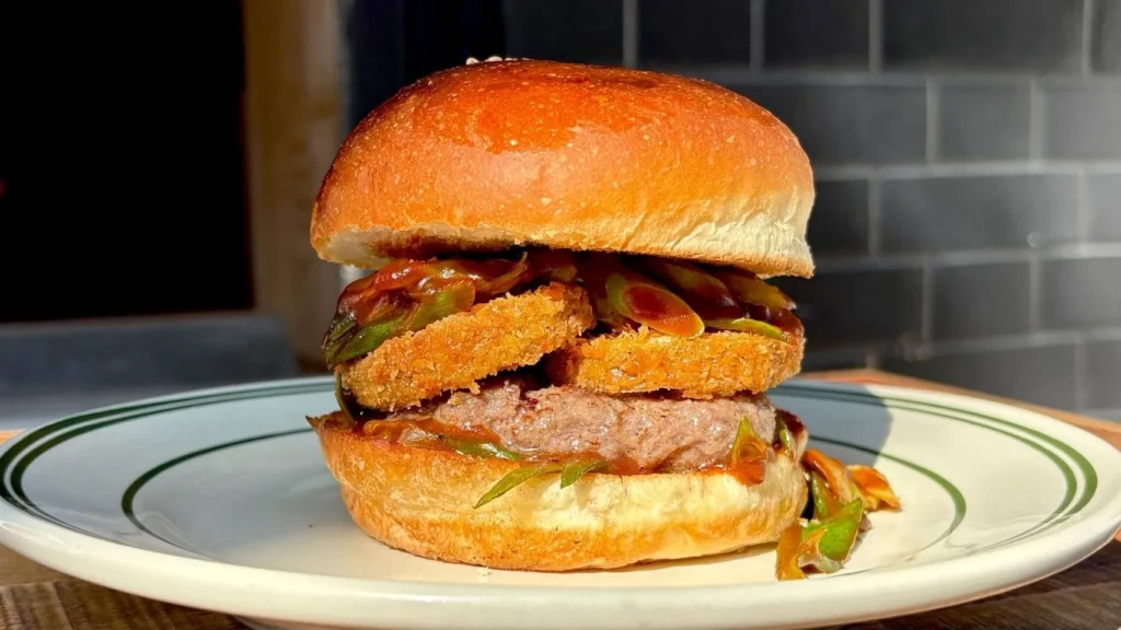 OLUバーガー 九条ネギレンコン