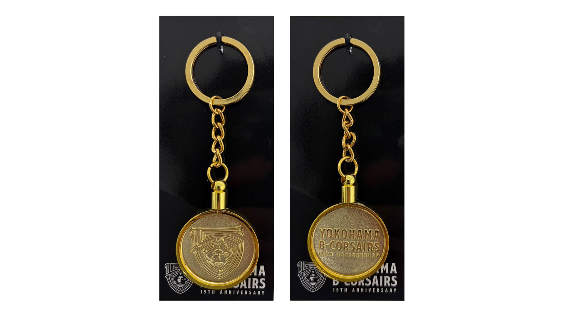 創設15周年記念ロゴマーク メダルキーホルダー