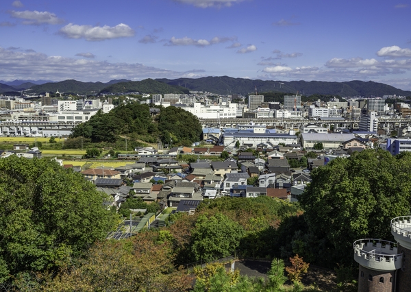 新駅が設置される、姫路市西延末周辺