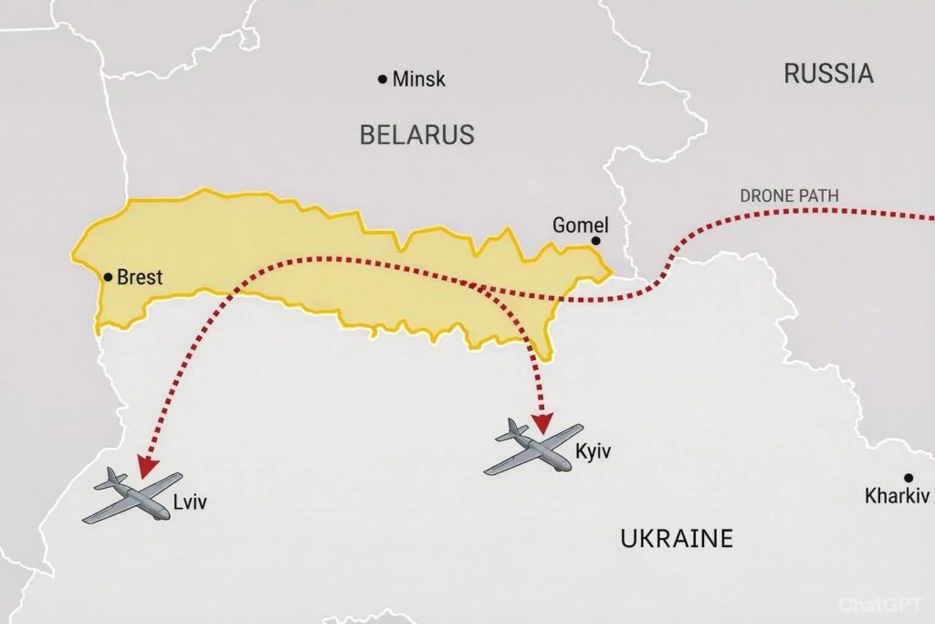 ウクライナにおける直接軍事行動へのベラルーシの関与