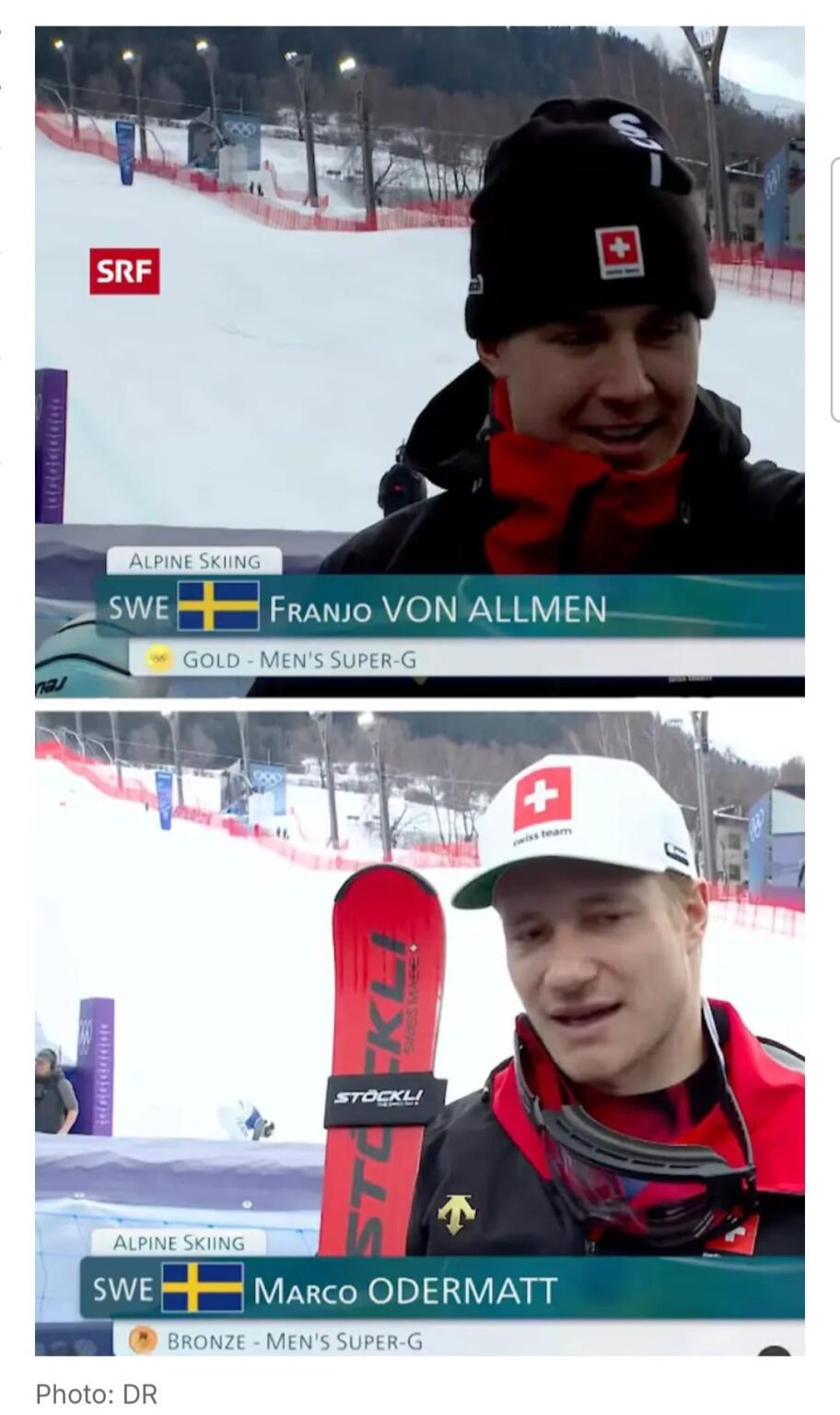 ホップ・スイス…えーっと…スウェーデン！