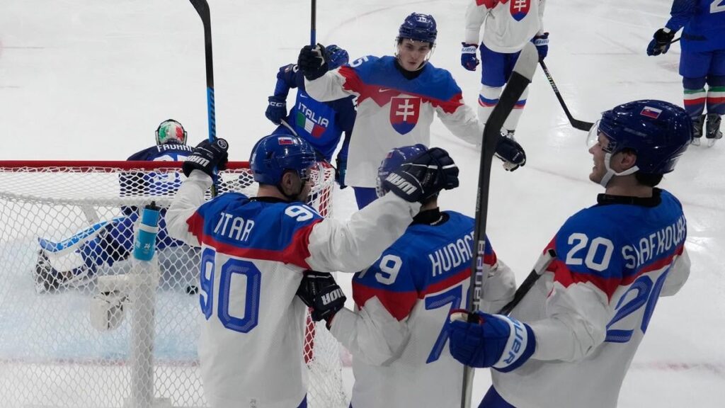 スロバキアがイタリアに3:2で勝利