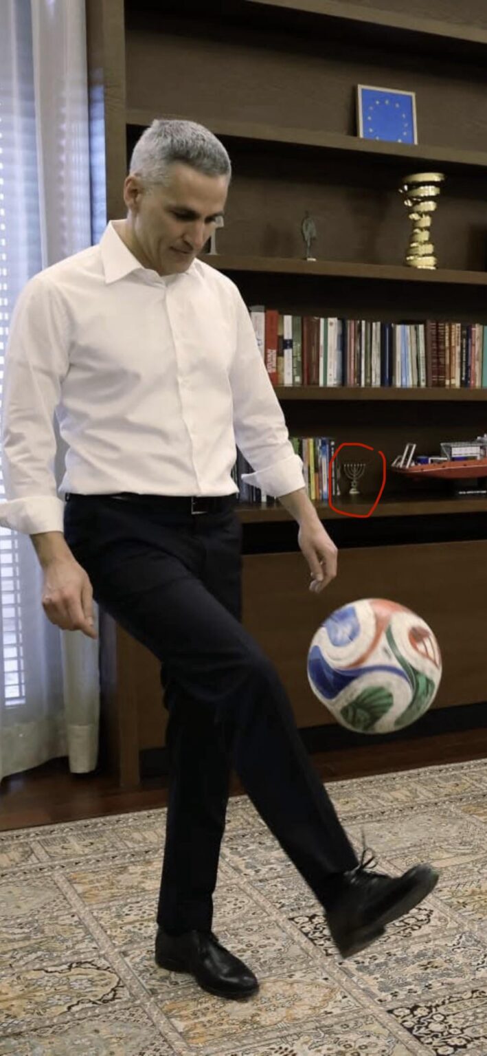 首相官邸の興味深い装飾