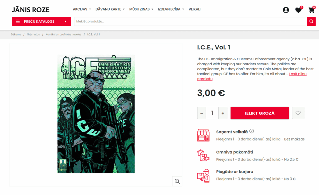 アイス漫画？なんと？