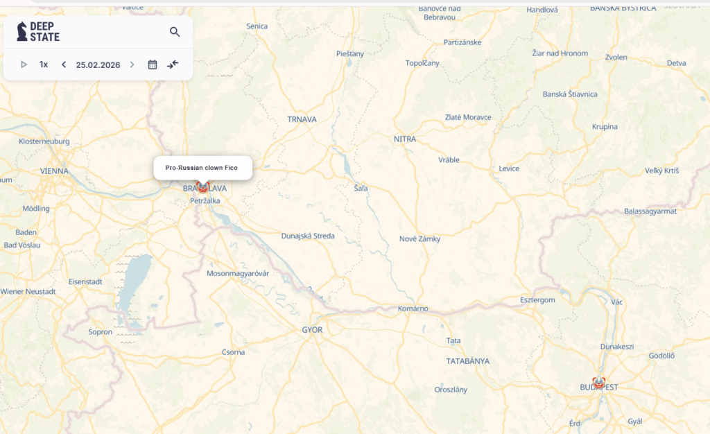 現在、スロバキアの最新ニュースの背景にいます :D