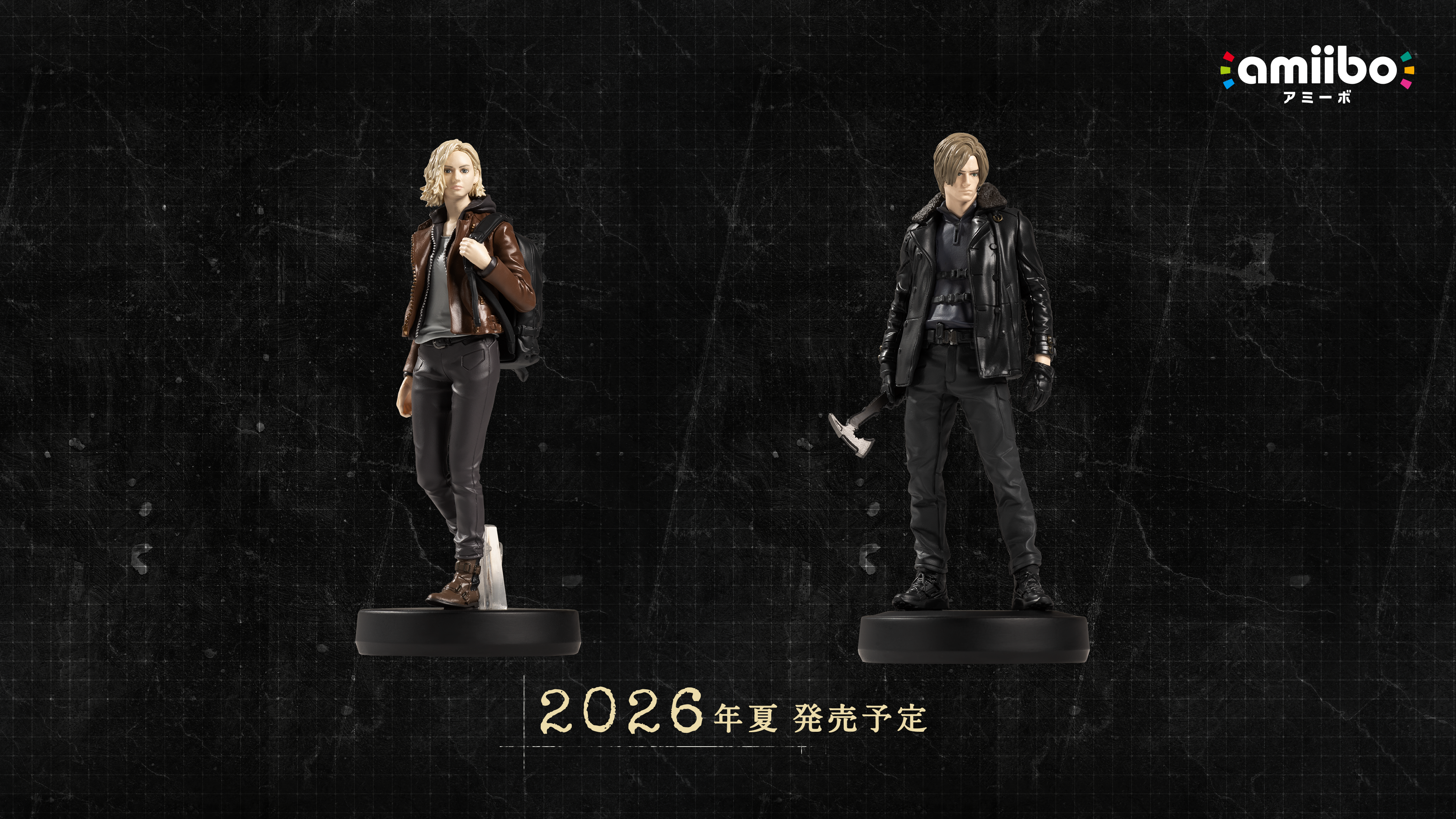 『バイオハザード レクイエム』の主人公「レオン」「グレース」のアミーボがお披露目。2026年夏発売予定へ_005