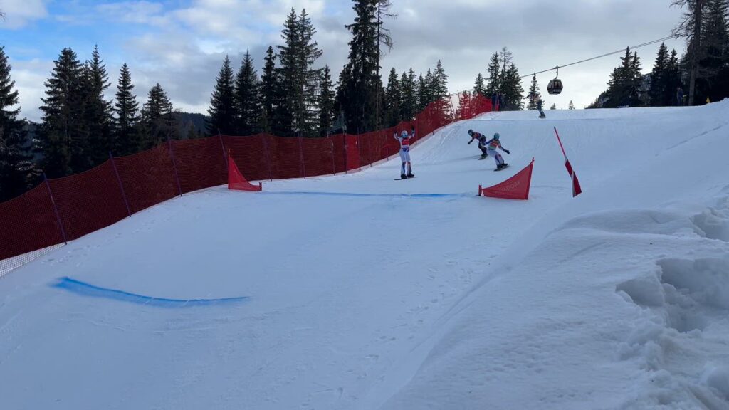 【動画】【スノーボード】FISスノーボードクロスヨーロッパカップ Race1 庄司圭太選手 決勝ラウンド② - スポーツナビ「公益財団法人全日本スキー連盟」