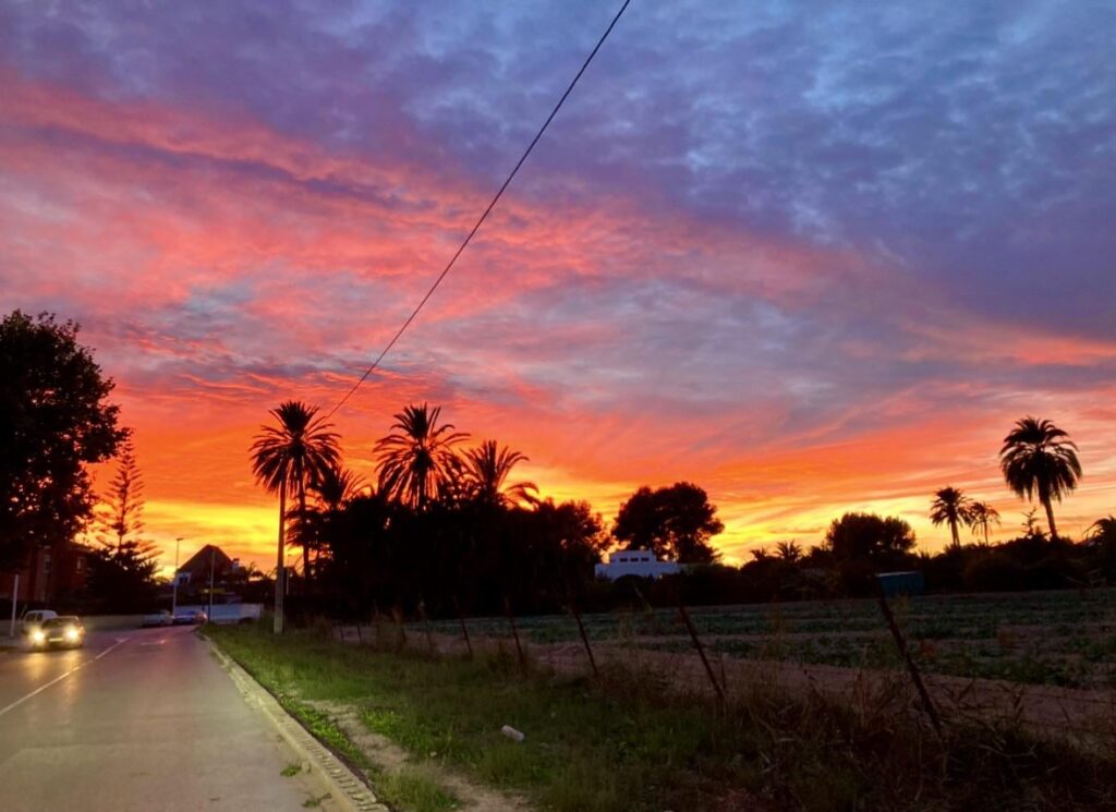 アリカンテとその素晴らしい夕日
