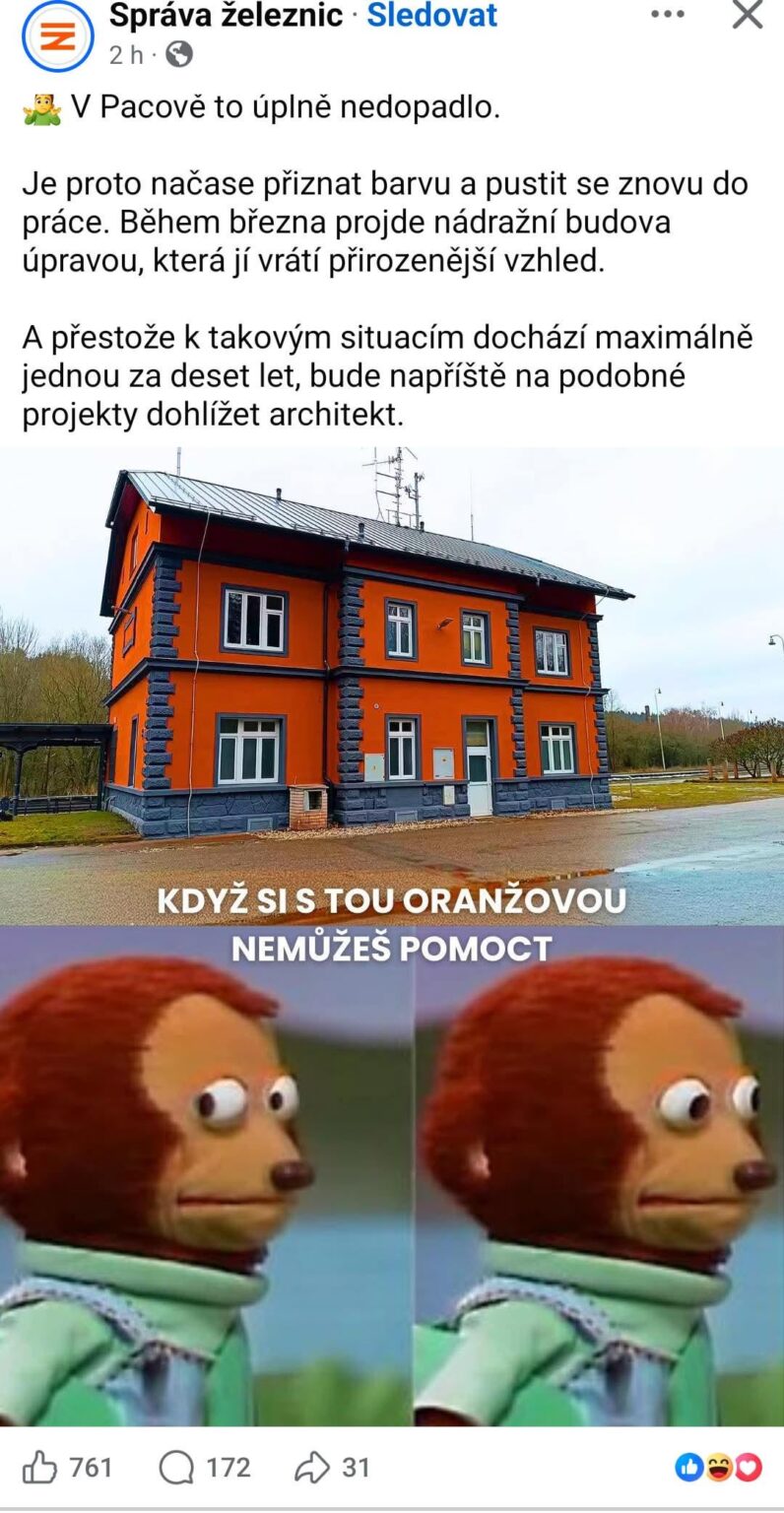 鉄道管理局のFB管理者が2010年のユーモアを作った。