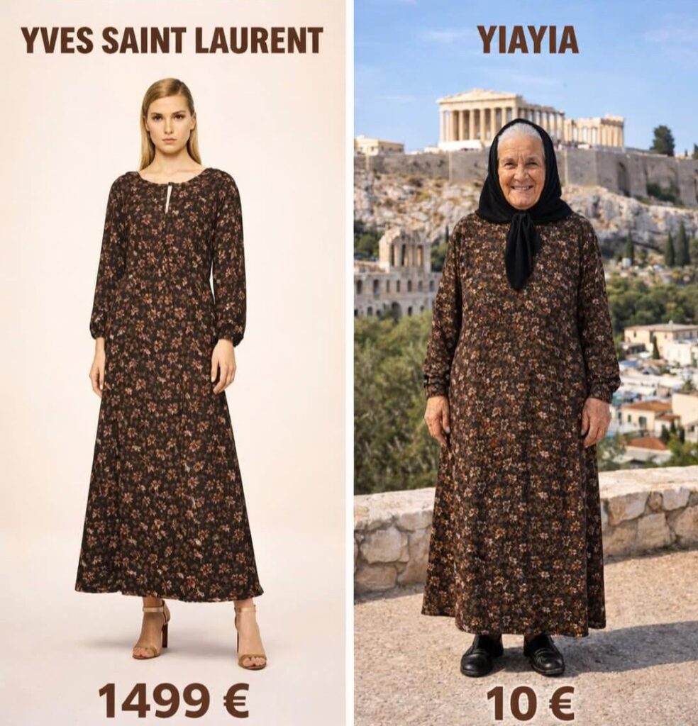 パリのオートクチュール vs 村の日常クチュール