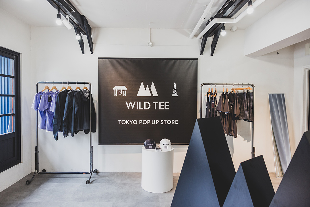 イタリア・ミラノ発のトレイルランニングブランドWILD TEE＜ワイルド ティー〉が日本初のPOP UP STOREを原宿で開催中。3月2日（月）までの期間限定