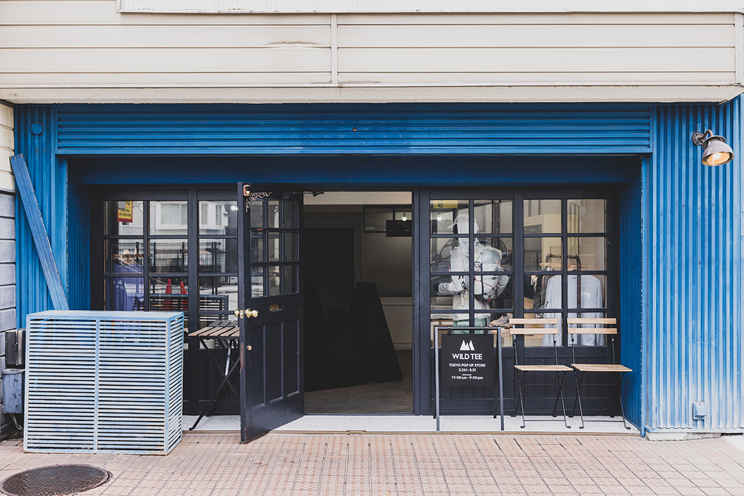 イタリア・ミラノ発のトレイルランニングブランドWILD TEE＜ワイルド ティー〉が日本初のPOP UP STOREを原宿で開催中。3月2日（月）までの期間限定